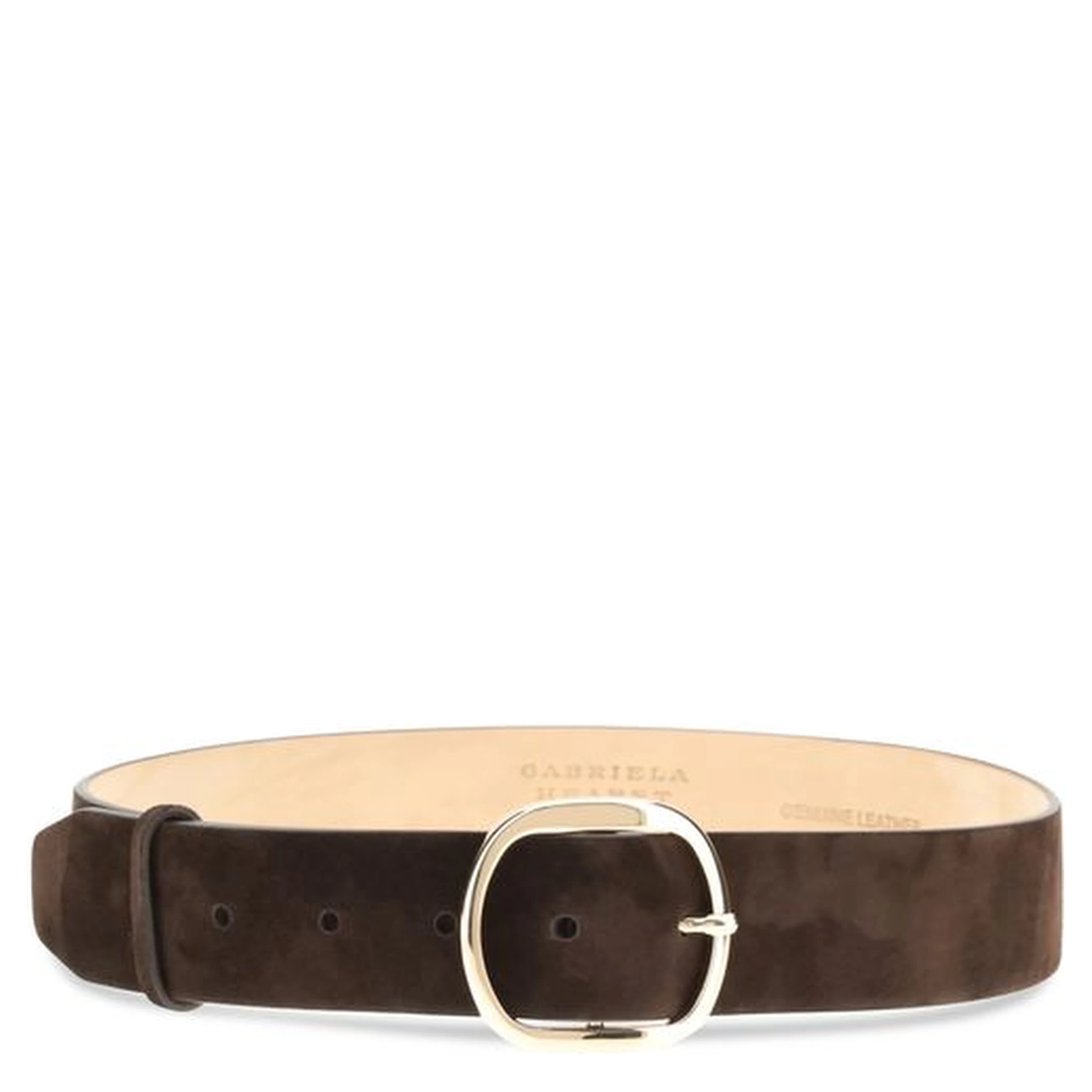 Brown Leather Regular Belt