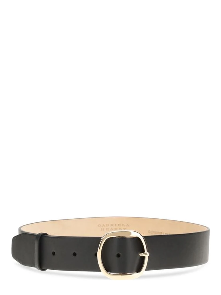 Black Leather Regular Belt alternative