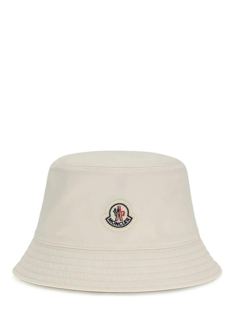 White Polyester Bucket Hat