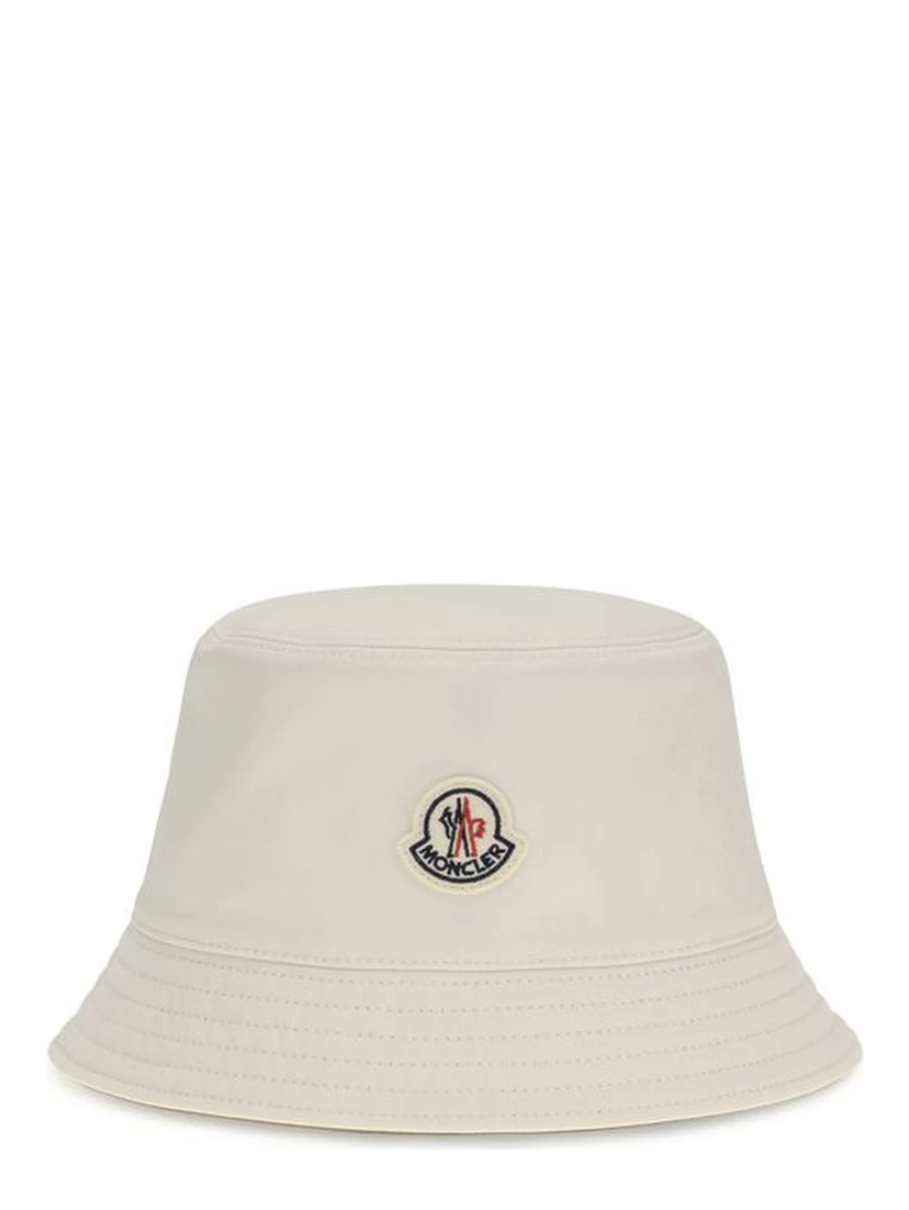 White Polyester Bucket Hat