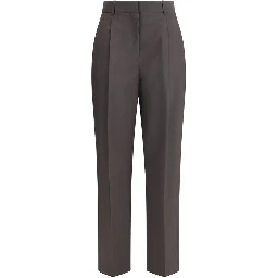 Brown Wool Dress Pants