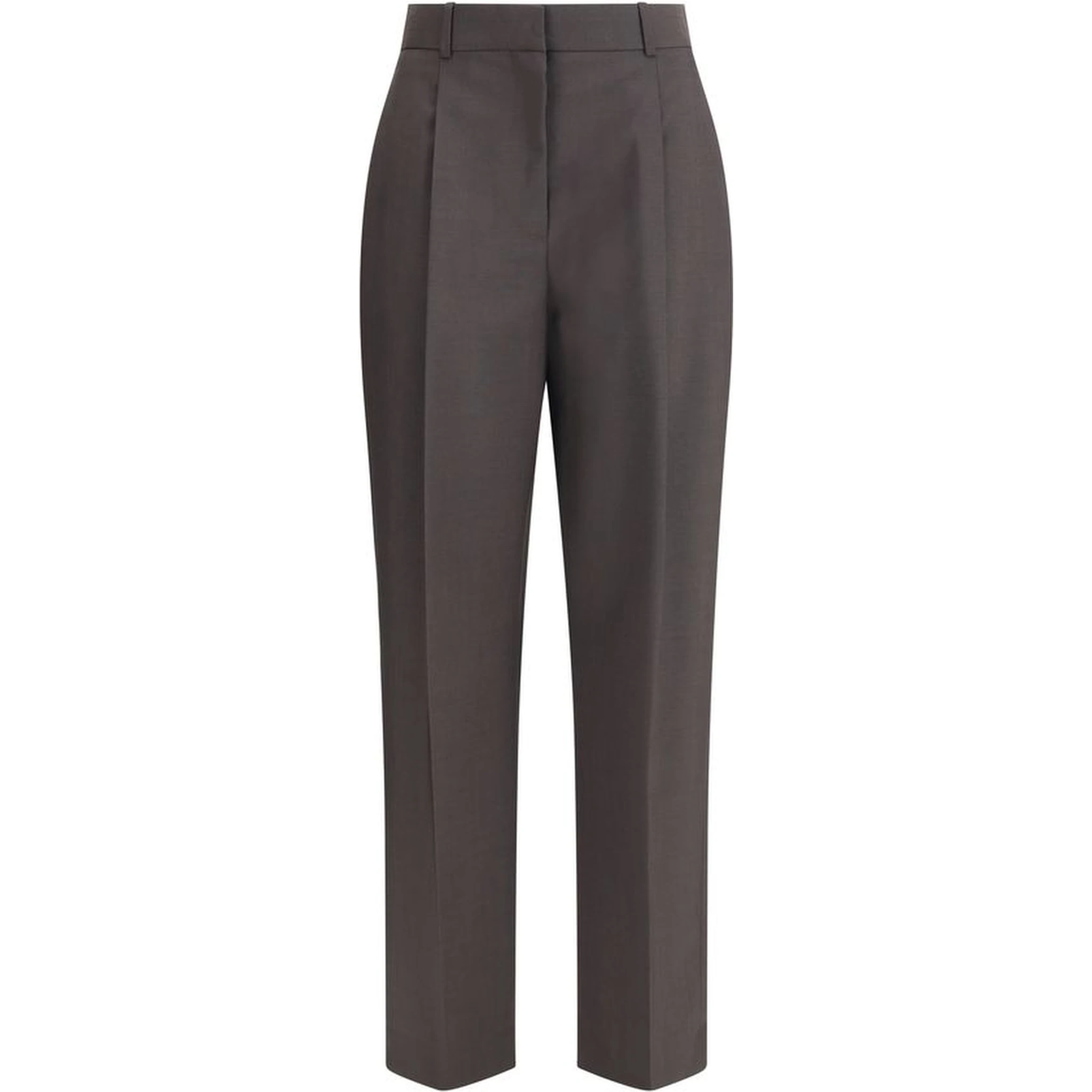 Brown Wool Dress Pants