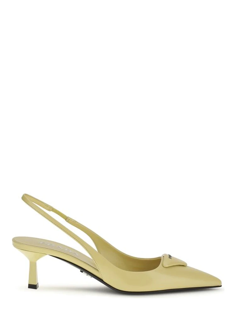 Bicolor Calf Leather Bos Taurus High Heel Pumps