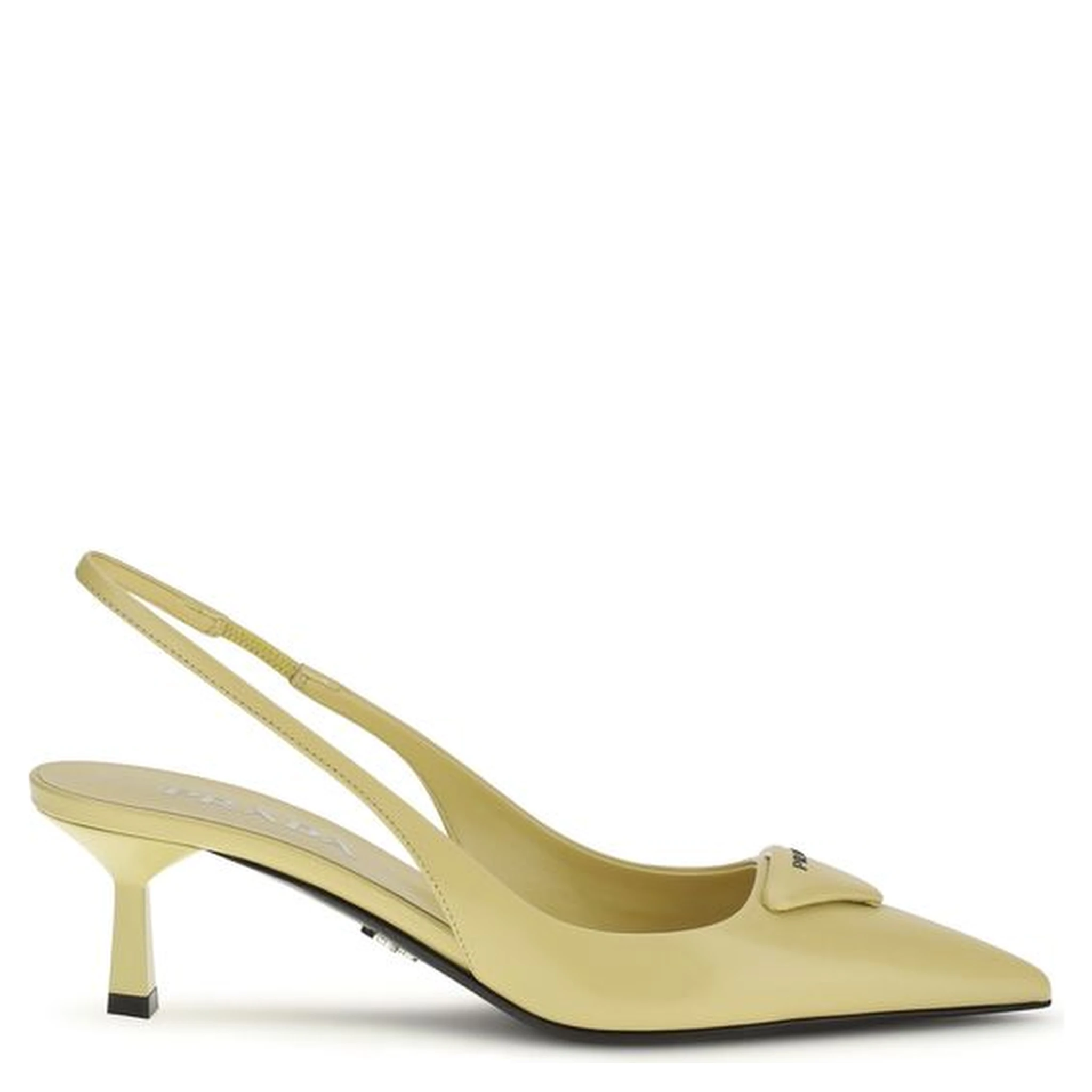 Bicolor Calf Leather Bos Taurus High Heel Pumps