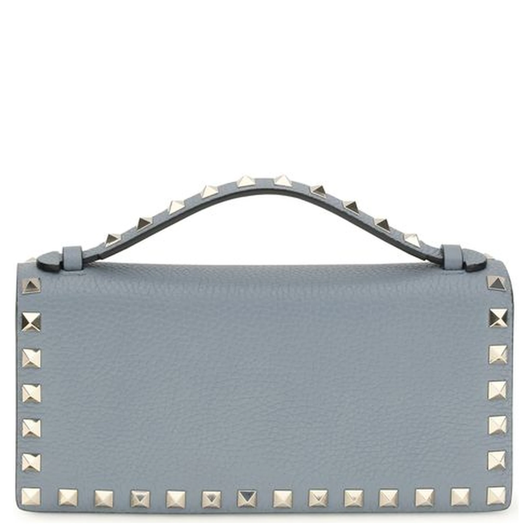 محفظة بوس توروس من جلد العجل الأزرق