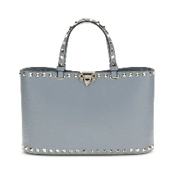 حقيبة كتف بوس توروس من جلد العجل الأزرق