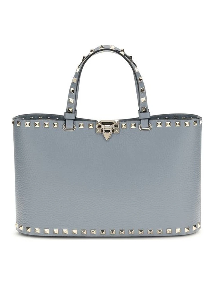 حقيبة كتف بوس توروس من جلد العجل الأزرق