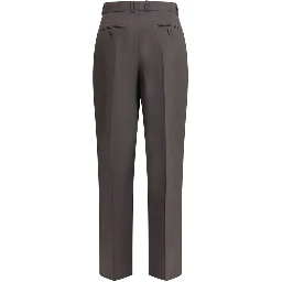 Brown Wool Dress Pants