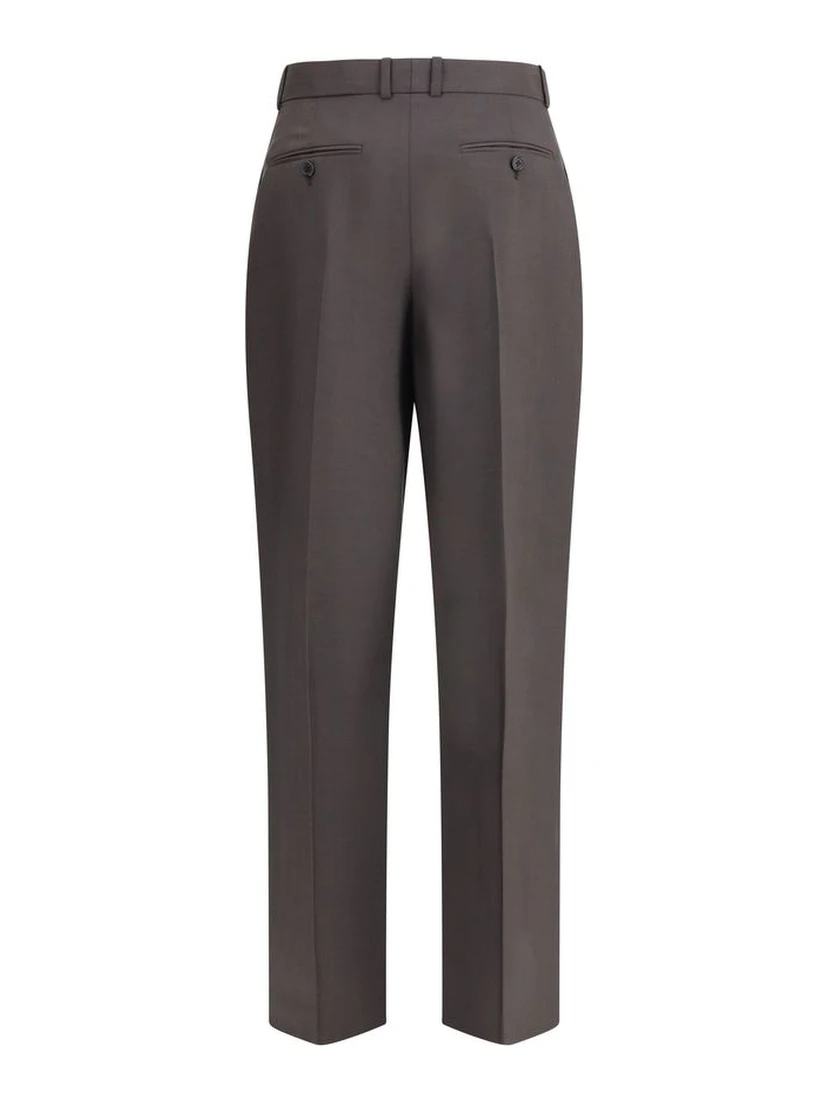 Brown Wool Dress Pants