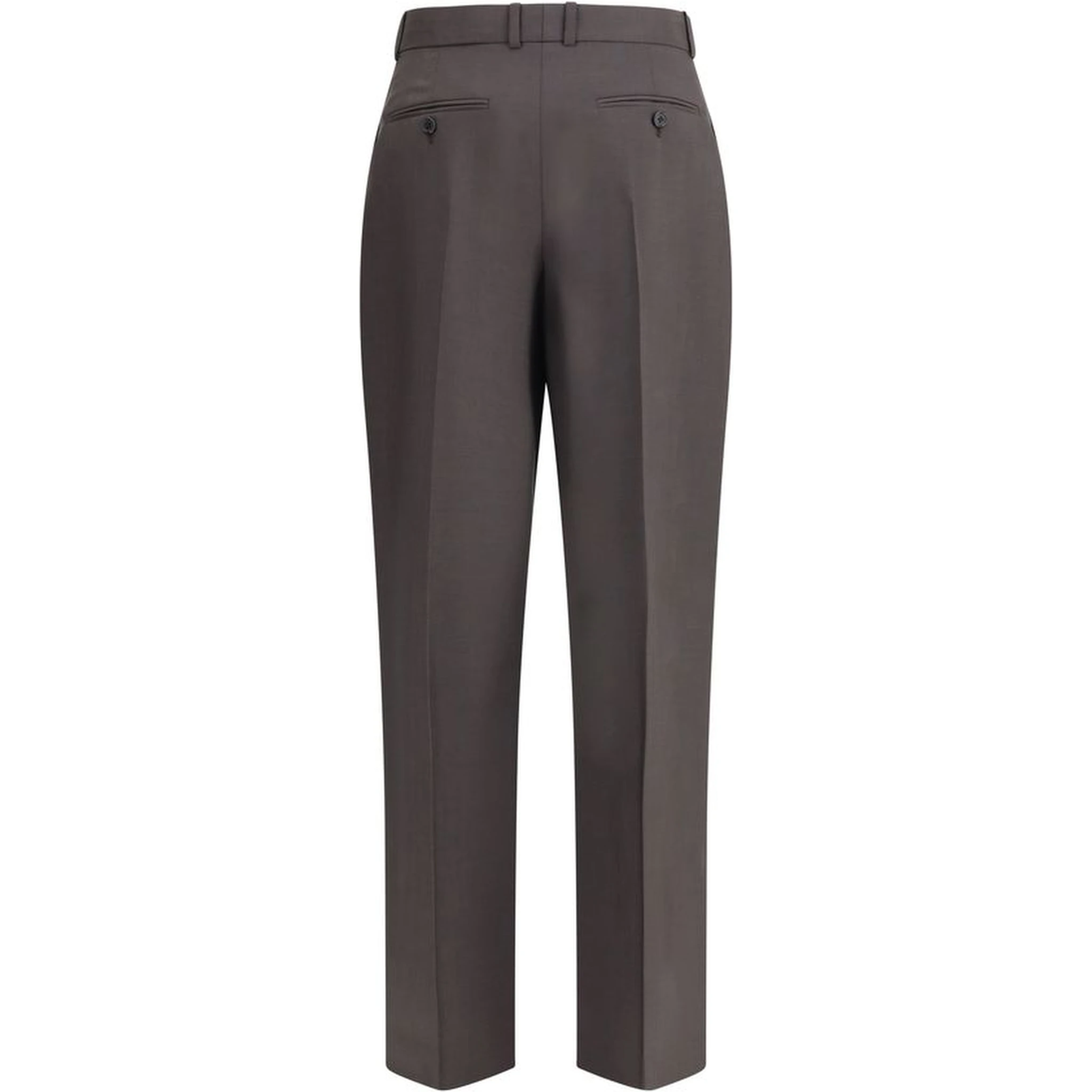 Brown Wool Dress Pants