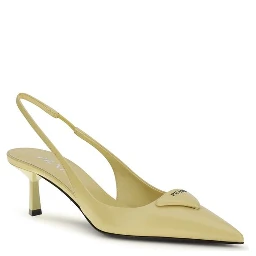 Bicolor Calf Leather Bos Taurus High Heel Pumps