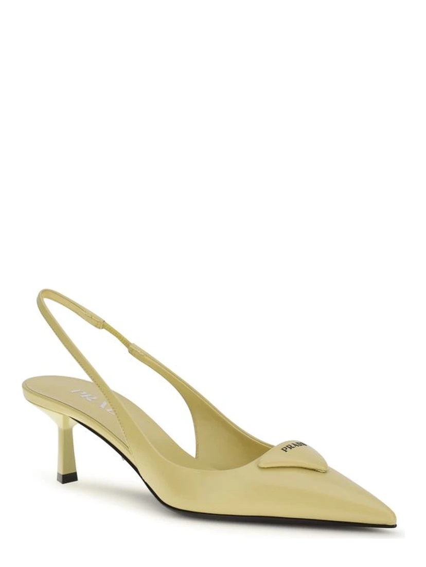 Bicolor Calf Leather Bos Taurus High Heel Pumps