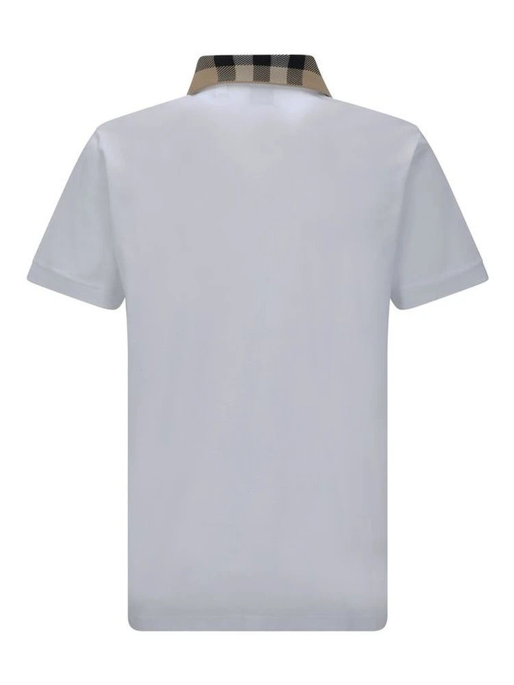 White Cotton Polo Shirt alternative