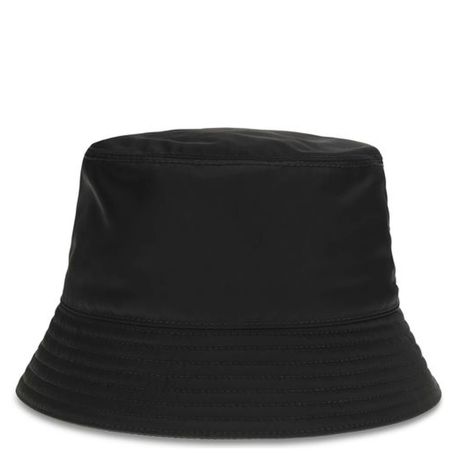 Black Recycled Polyamide Bucket Hat