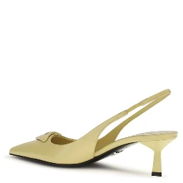 Bicolor Calf Leather Bos Taurus High Heel Pumps