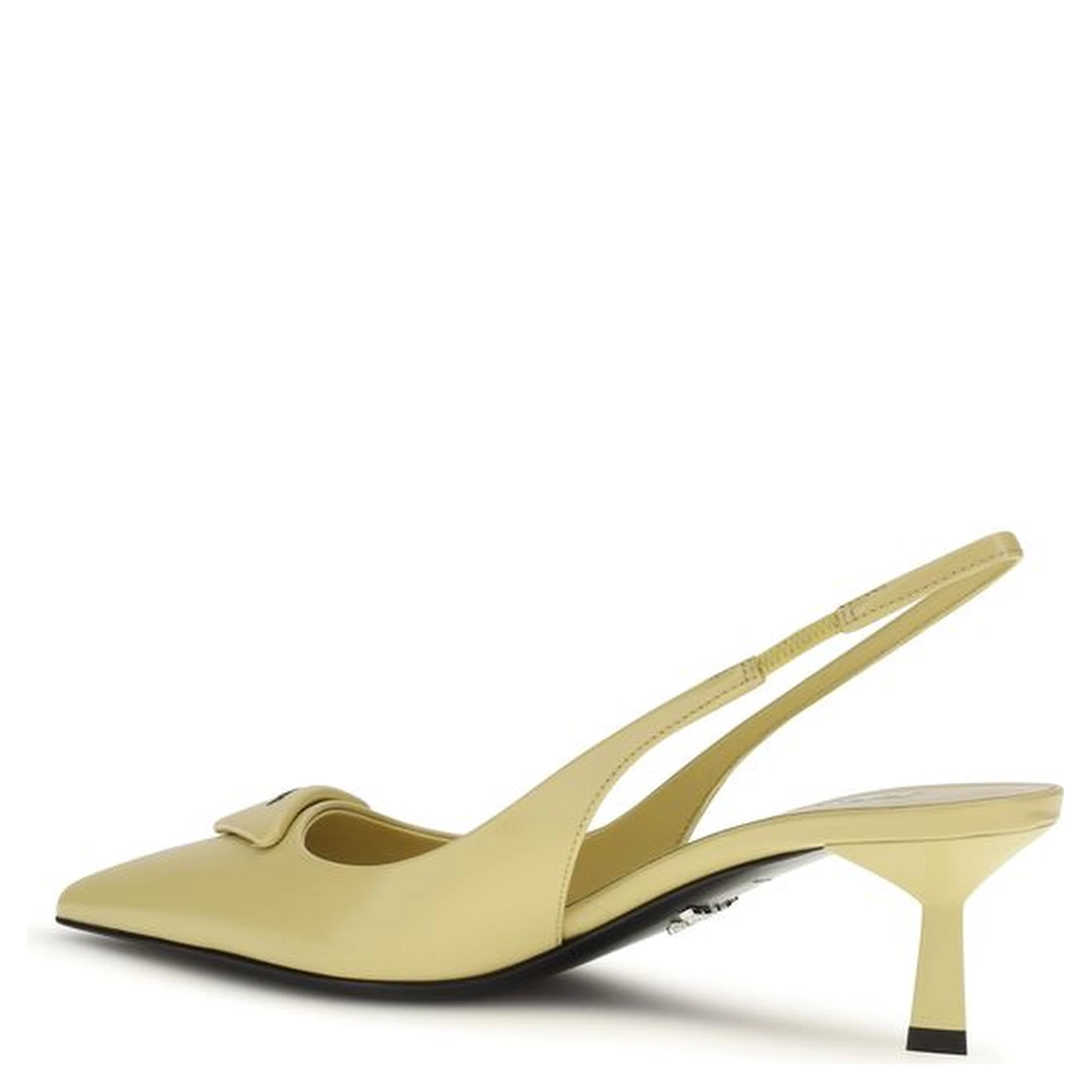 Bicolor Calf Leather Bos Taurus High Heel Pumps