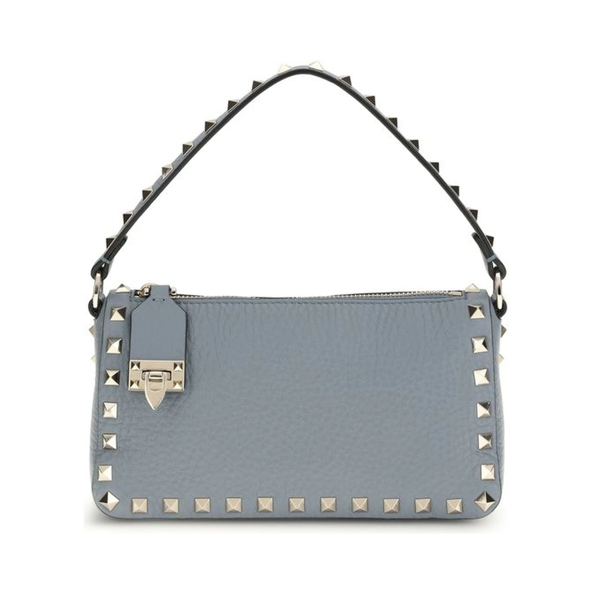 حقيبة كتف بوس توروس من جلد العجل الأزرق