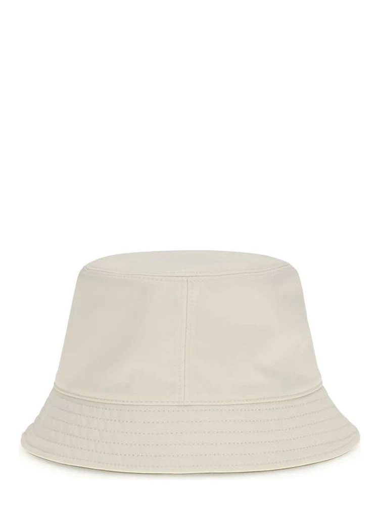 White Polyester Bucket Hat alternative