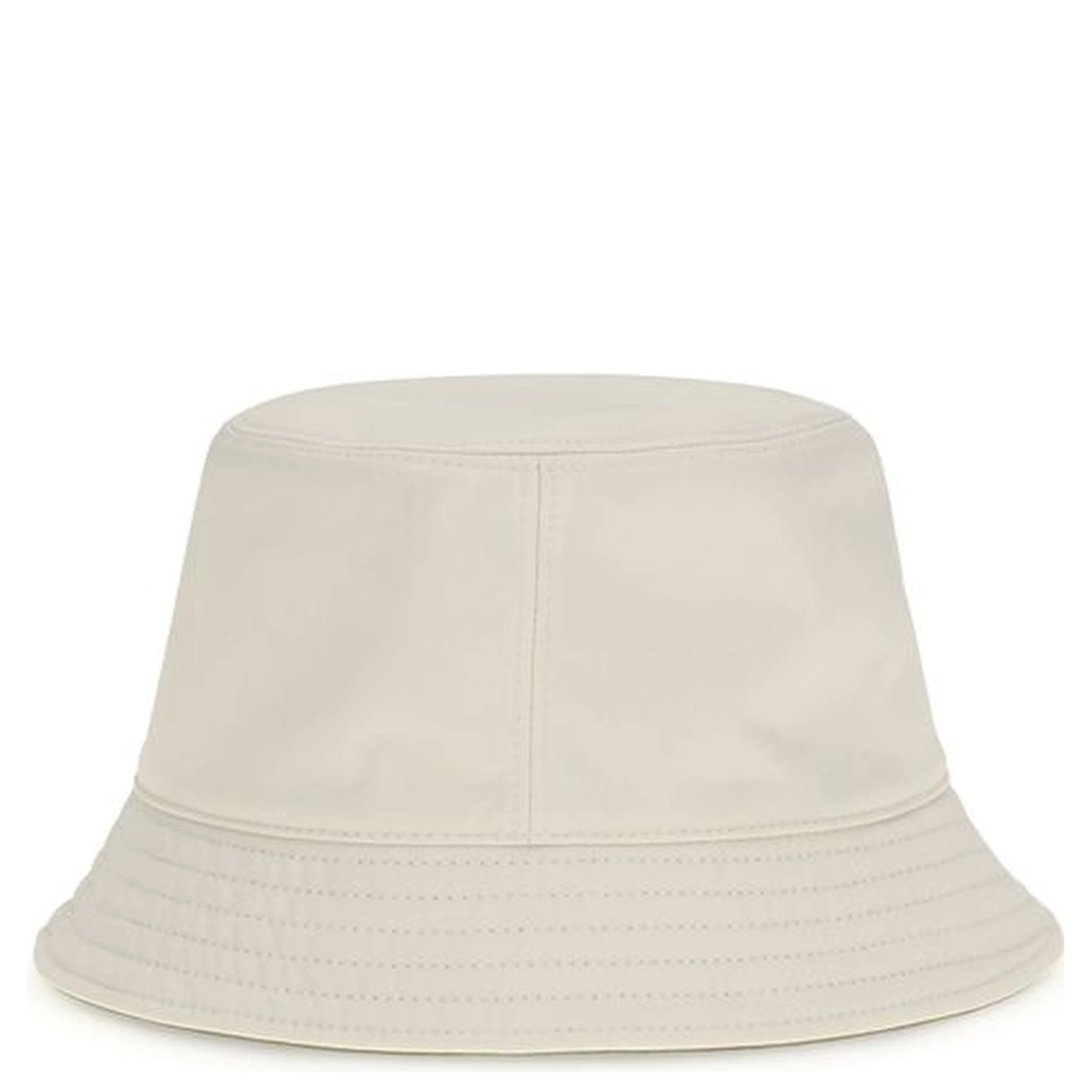 White Polyester Bucket Hat