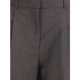 Brown Wool Dress Pants