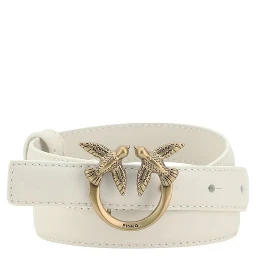 حزام بوس توروس العادي من جلد العجل الأبيض