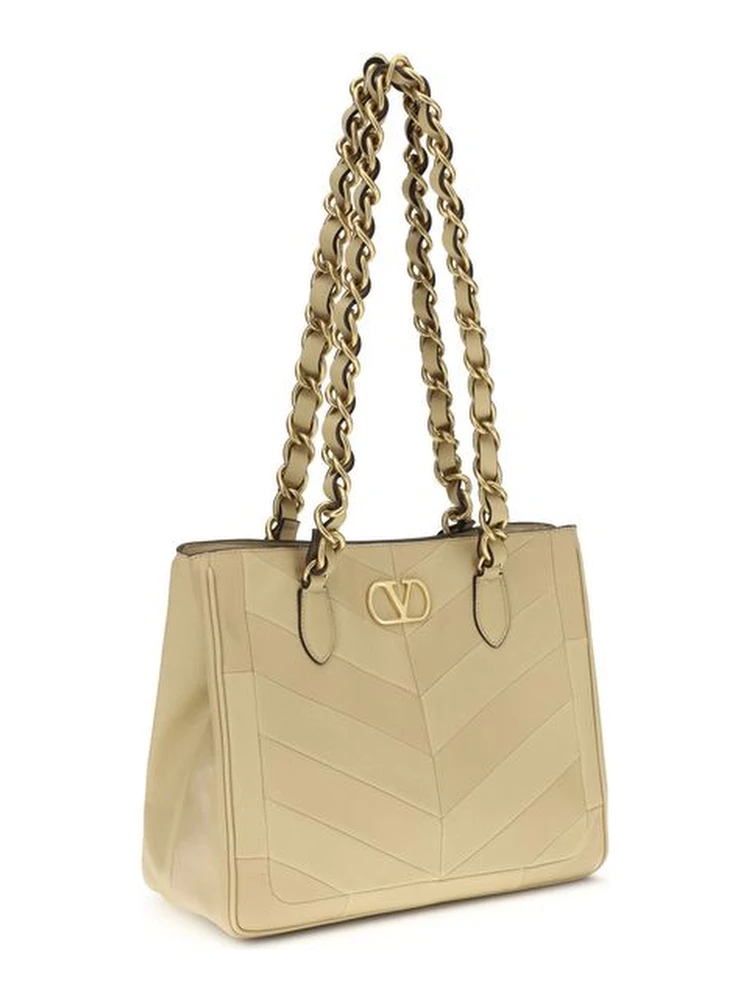 حقيبة كتف من جلد نابا الذهبي / جلد العجل بوس توروس alternative