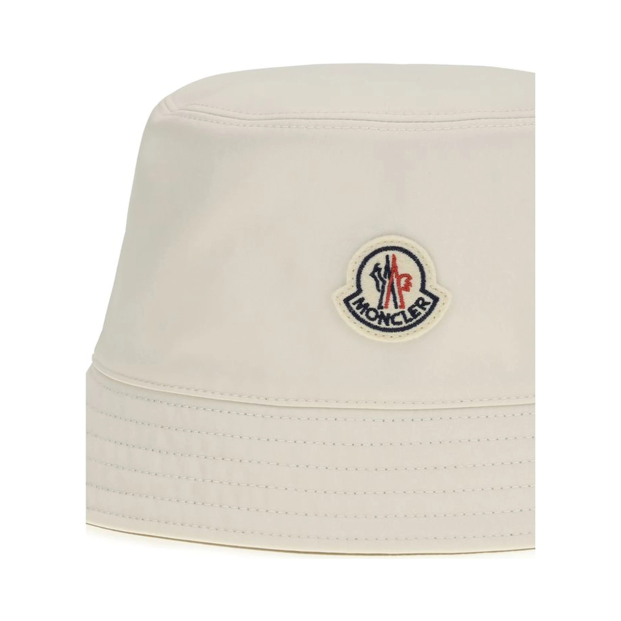 White Polyester Bucket Hat
