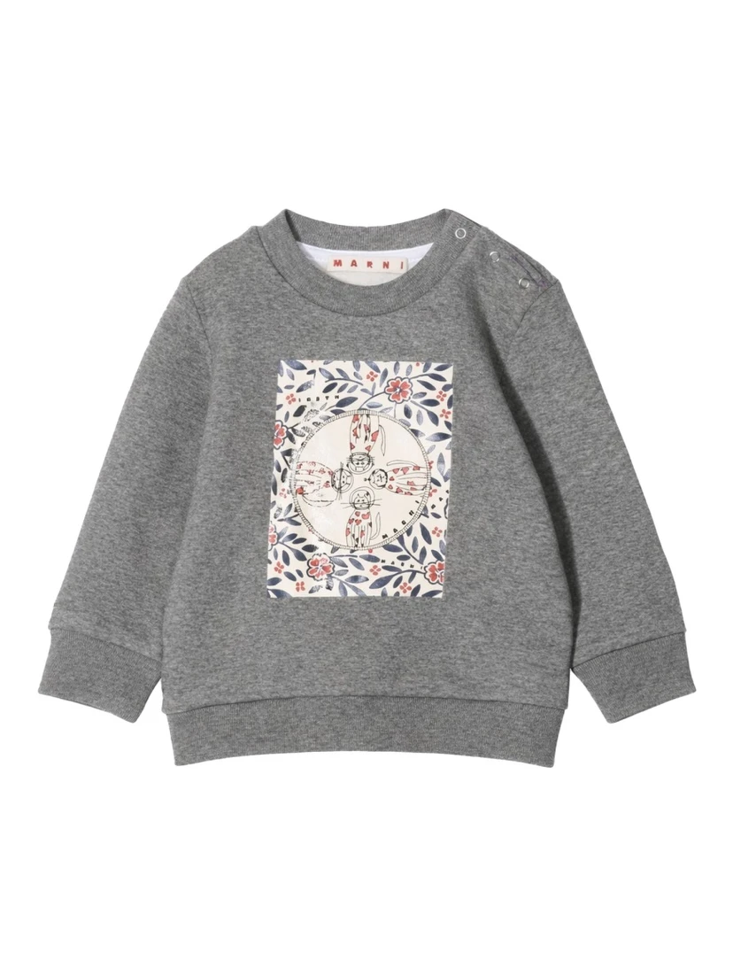 SWEATSHIRT WITH LOGO