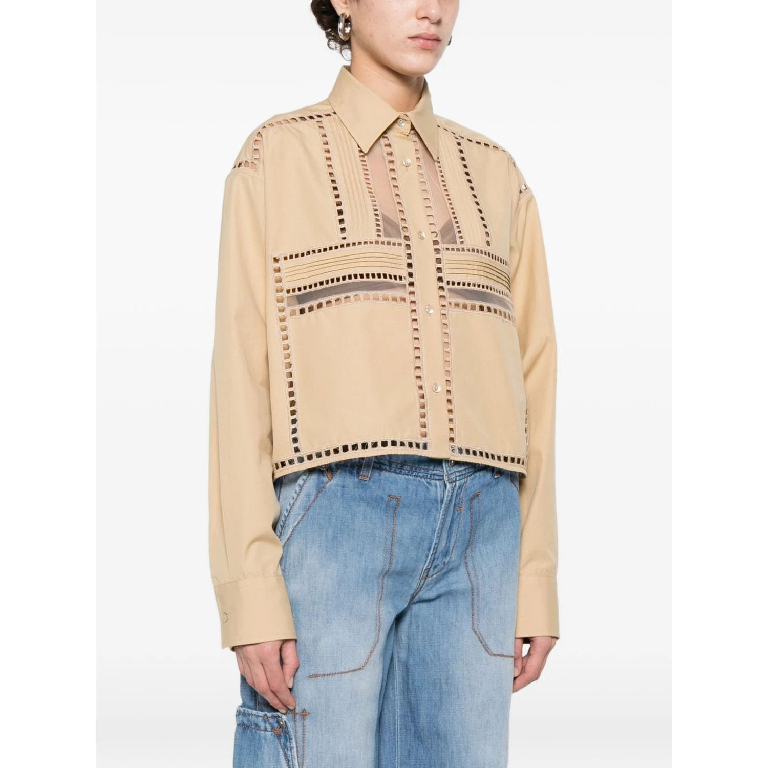 Ermanno Scervino Shirts Beige