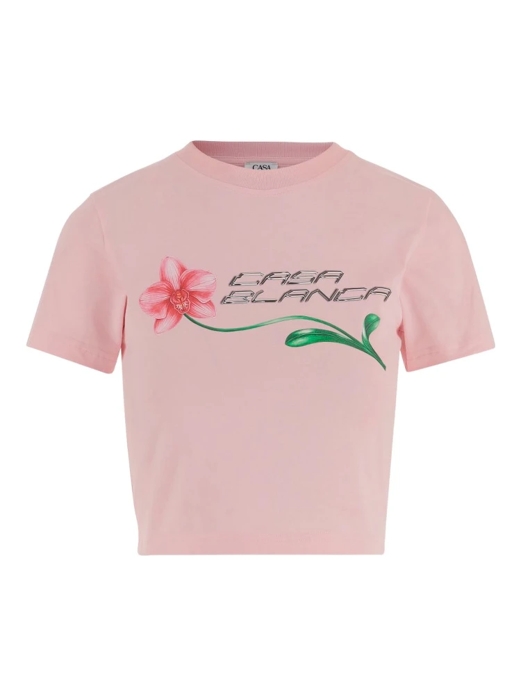 Casablanca T-shirts and Polos Pink