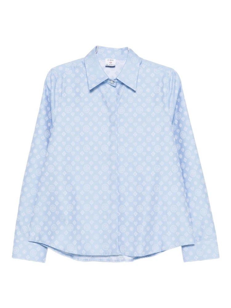 قمصان كازابلانكا زرقاء