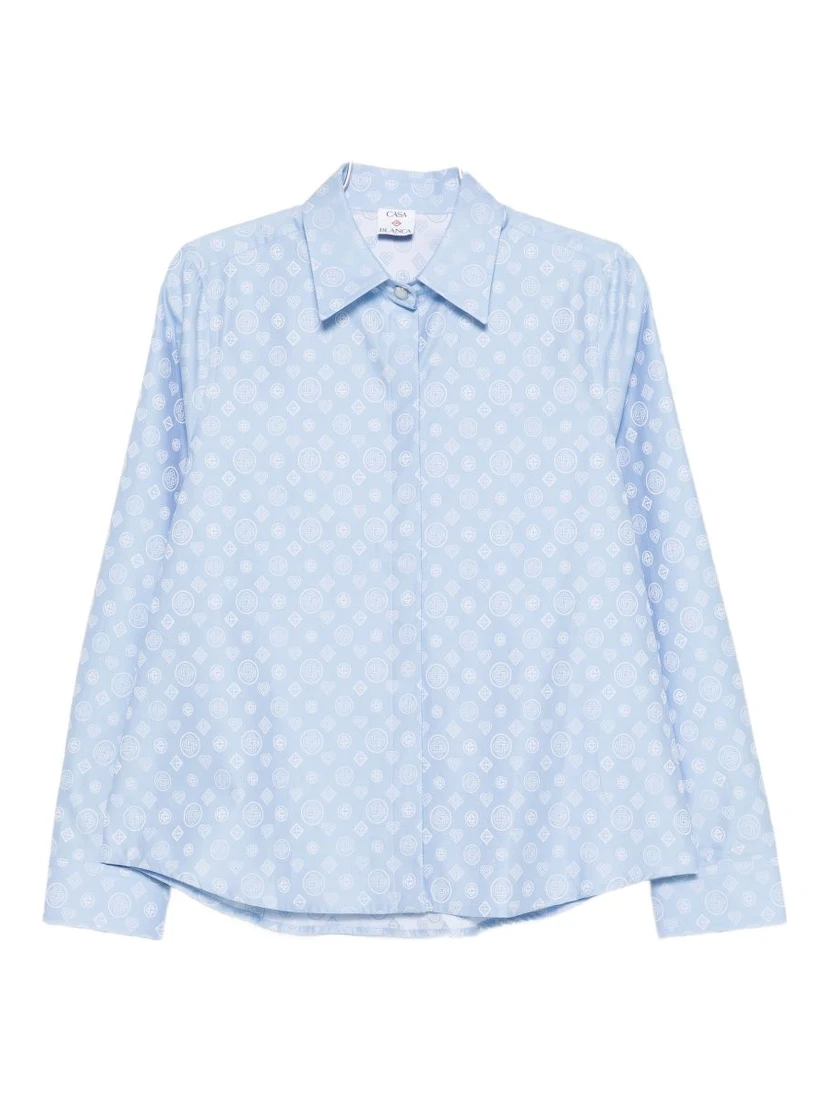 قمصان كازابلانكا زرقاء