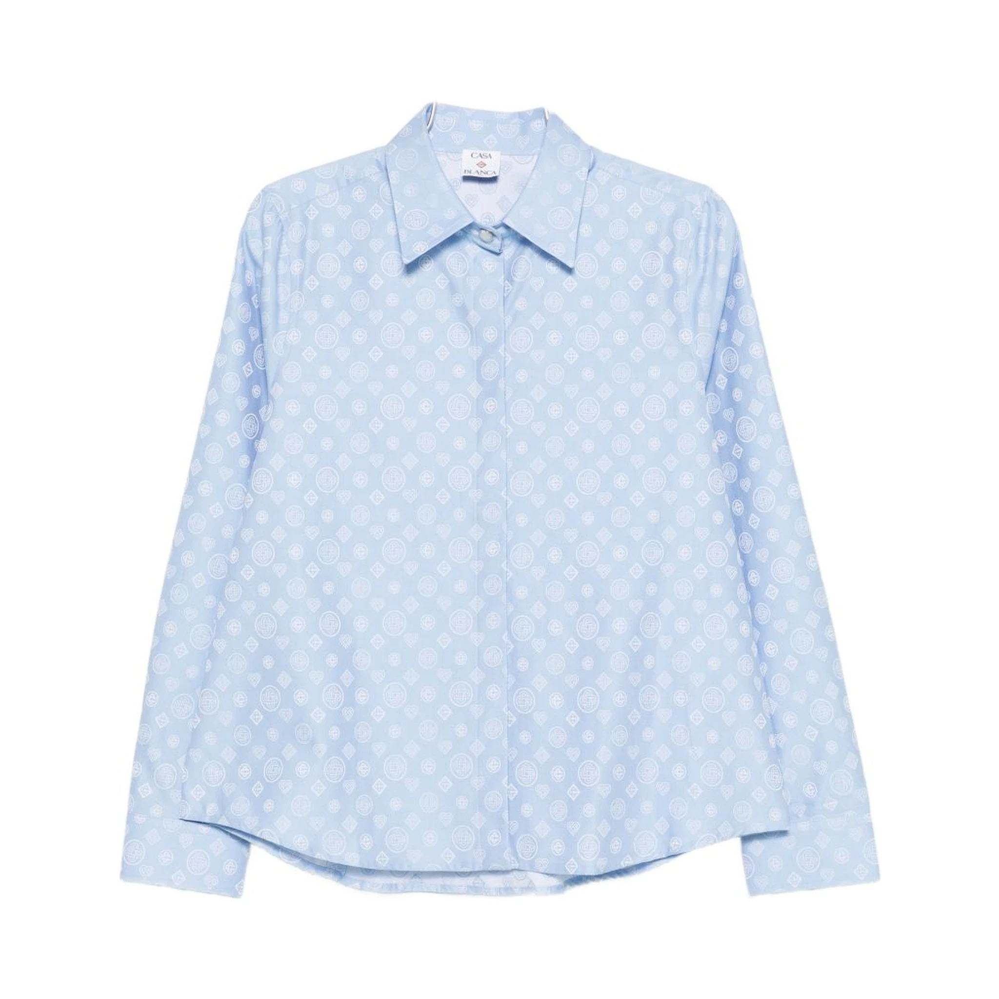 قمصان كازابلانكا زرقاء