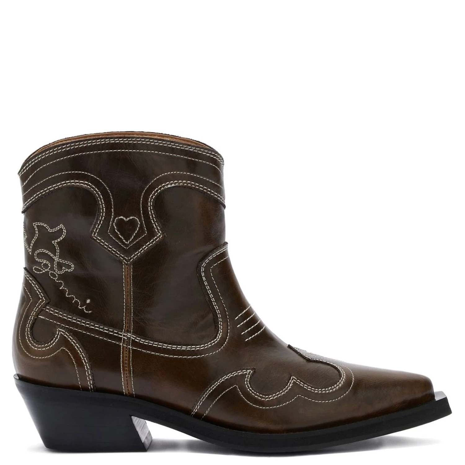GANNI Boots Green