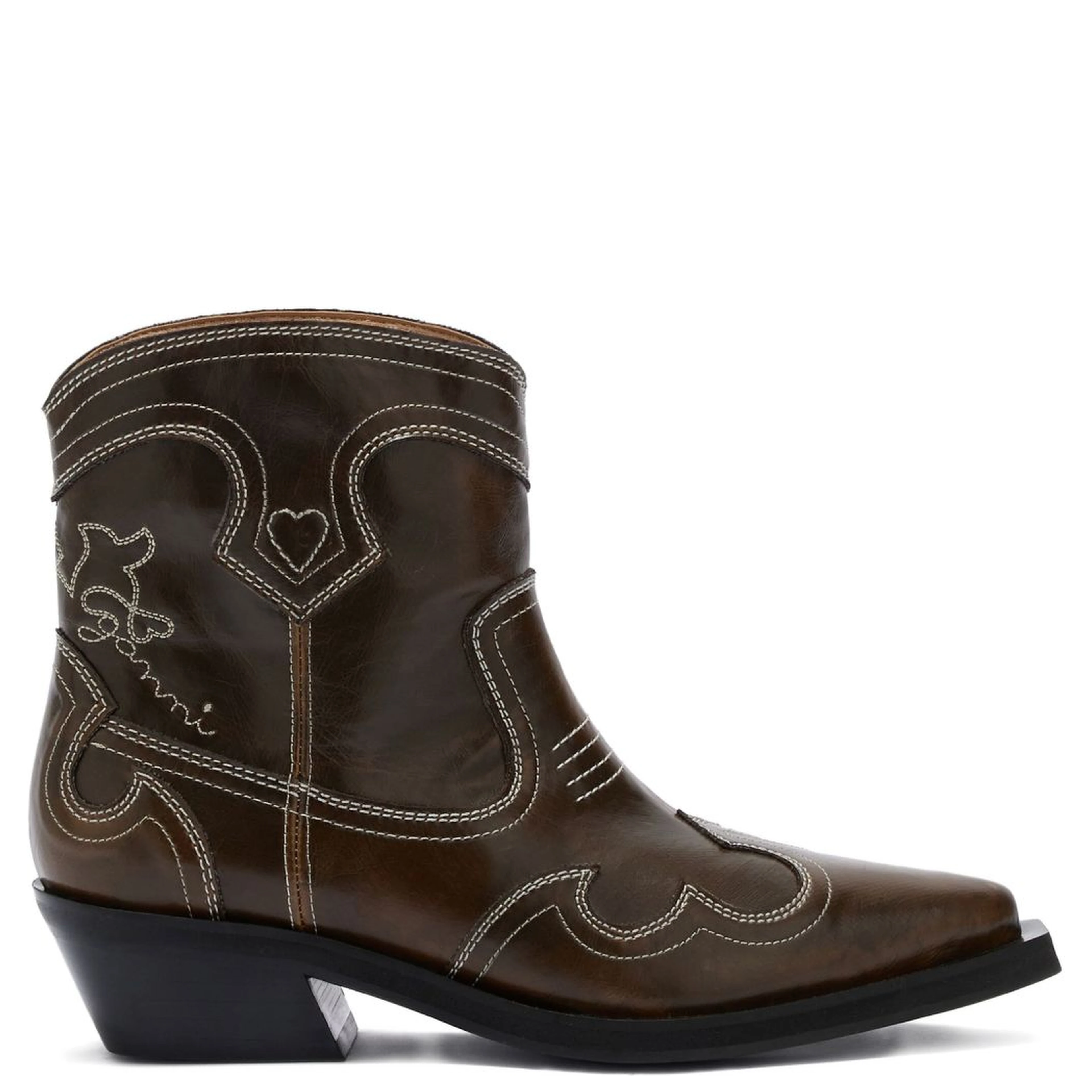 GANNI Boots Green