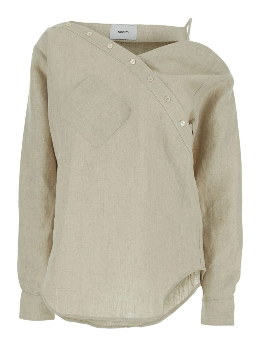 Coperni Shirts Beige