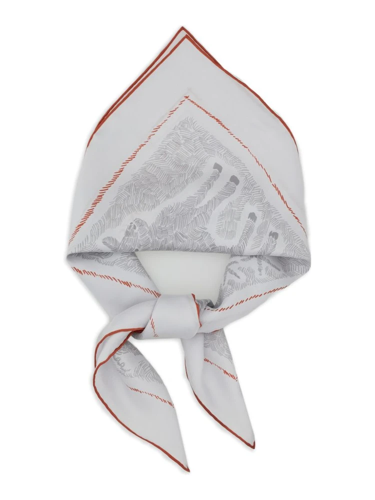 JACQUEMUS Scarfs White