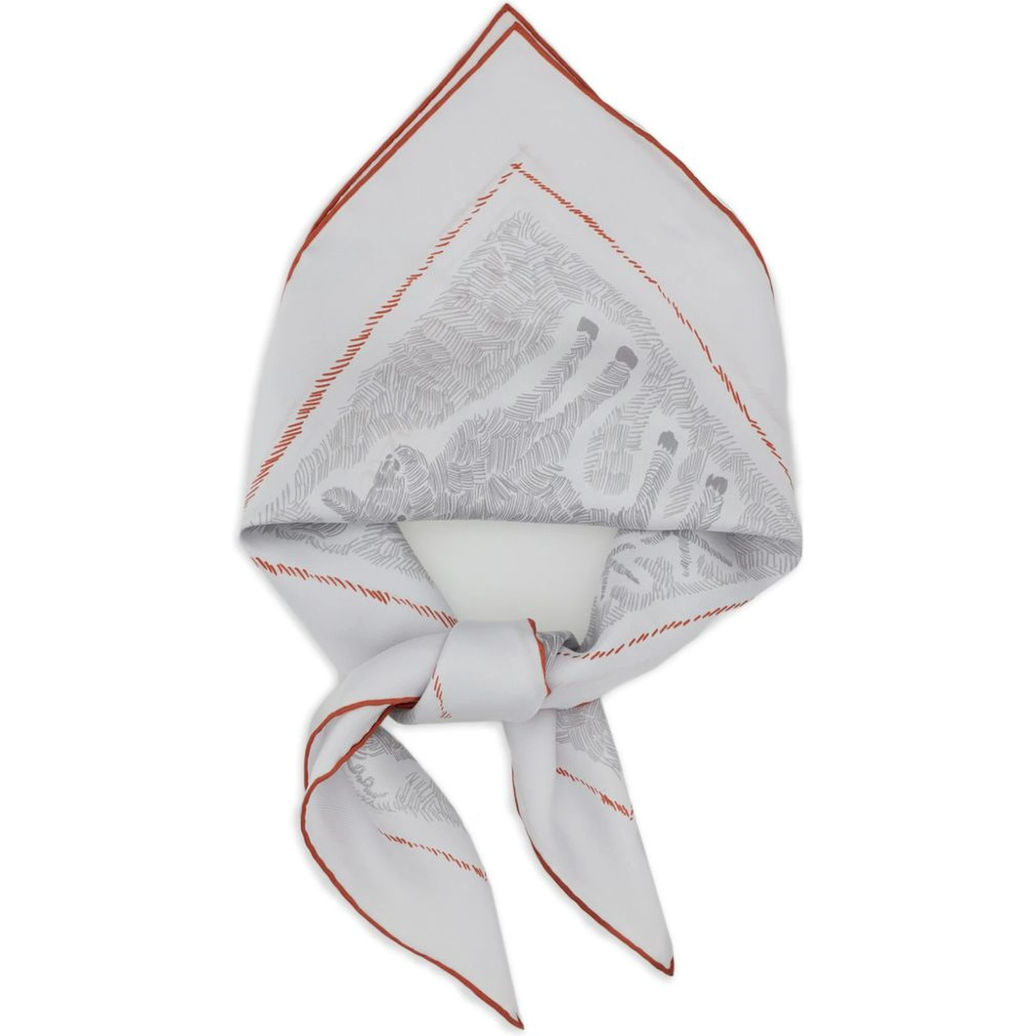 أوشحة جاكيموس بيضاء