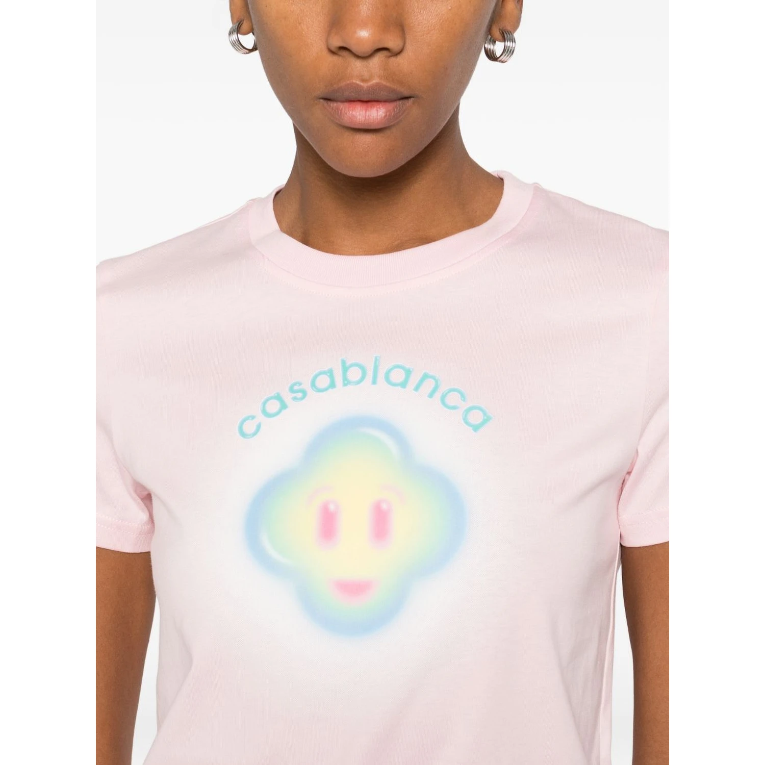 Casablanca T-shirts and Polos Pink