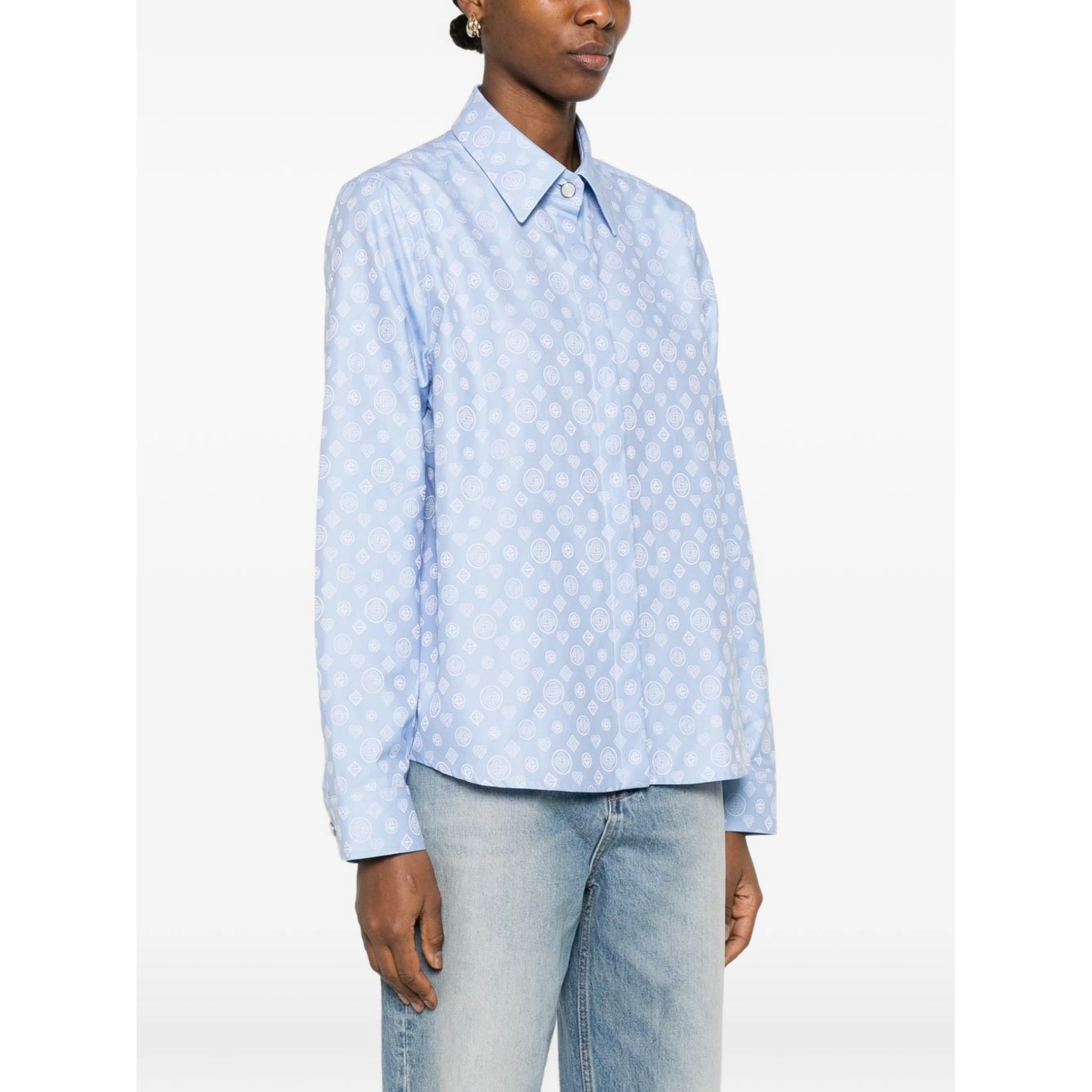 قمصان كازابلانكا زرقاء