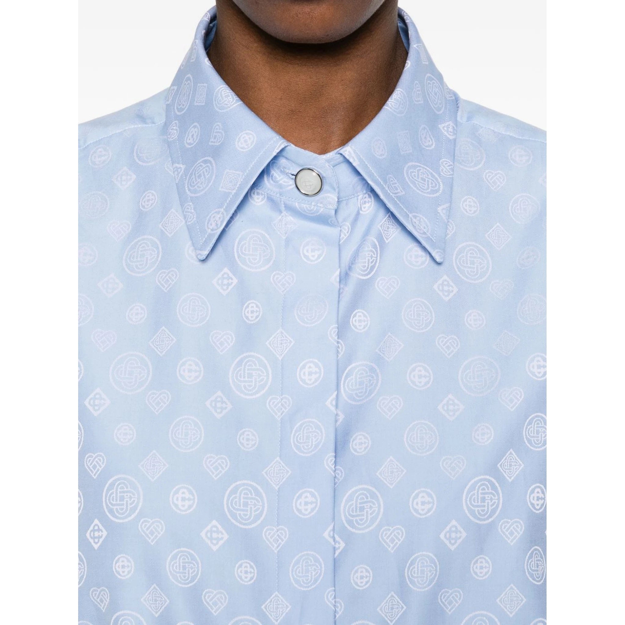 قمصان كازابلانكا زرقاء