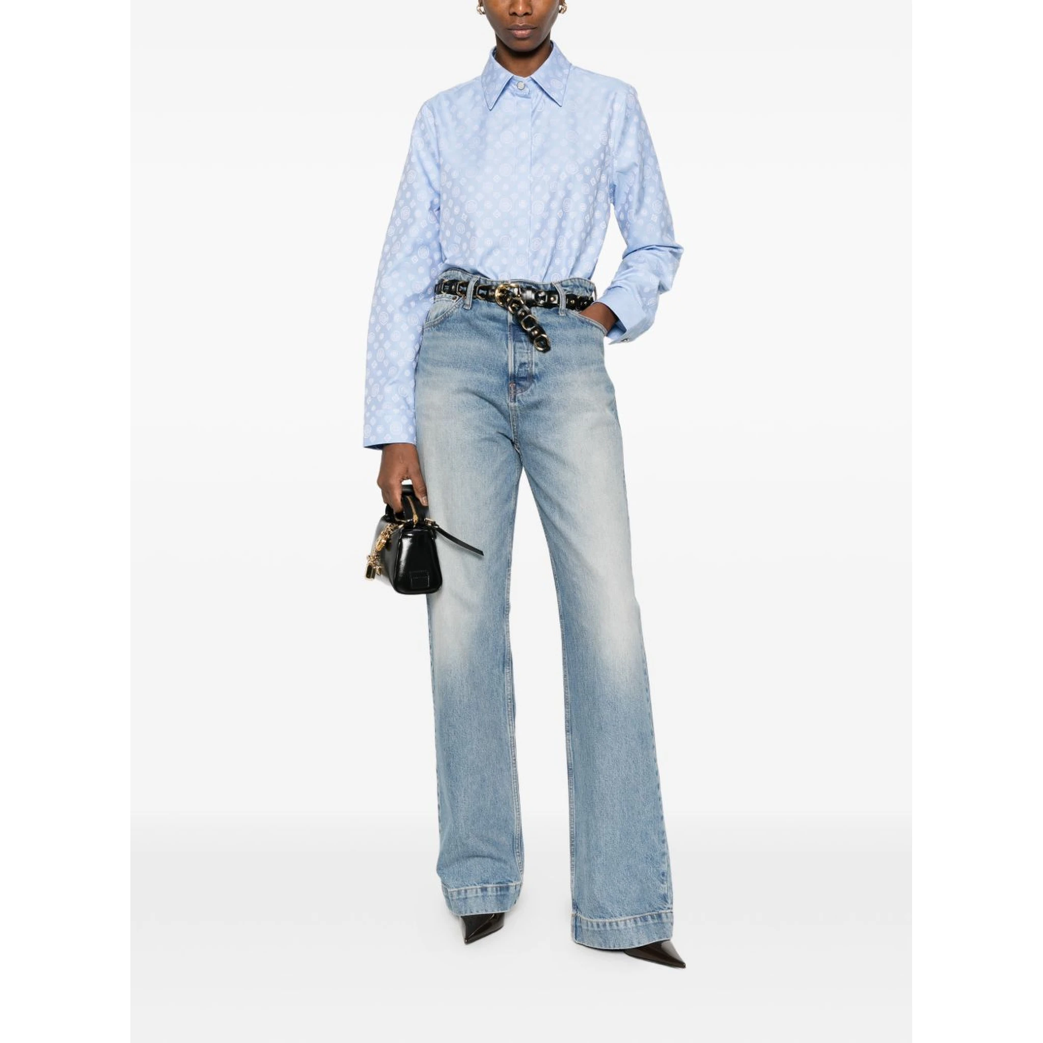 قمصان كازابلانكا زرقاء