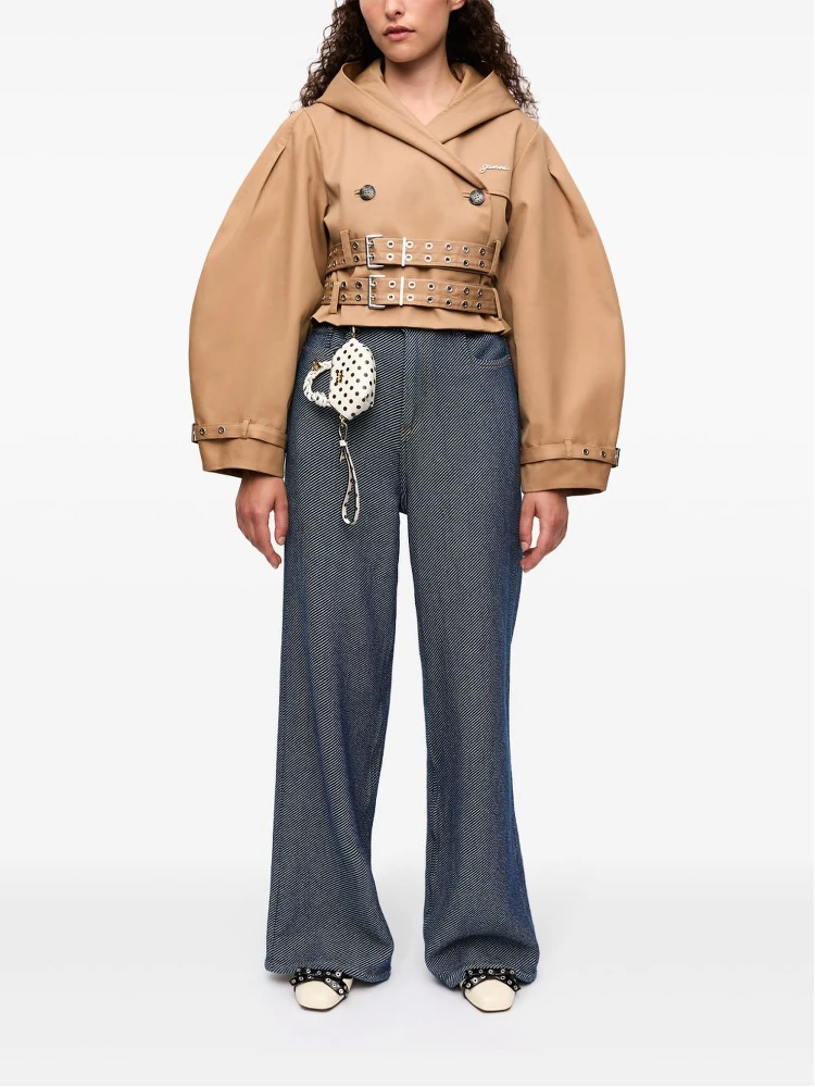 GANNI Coats Beige alternative