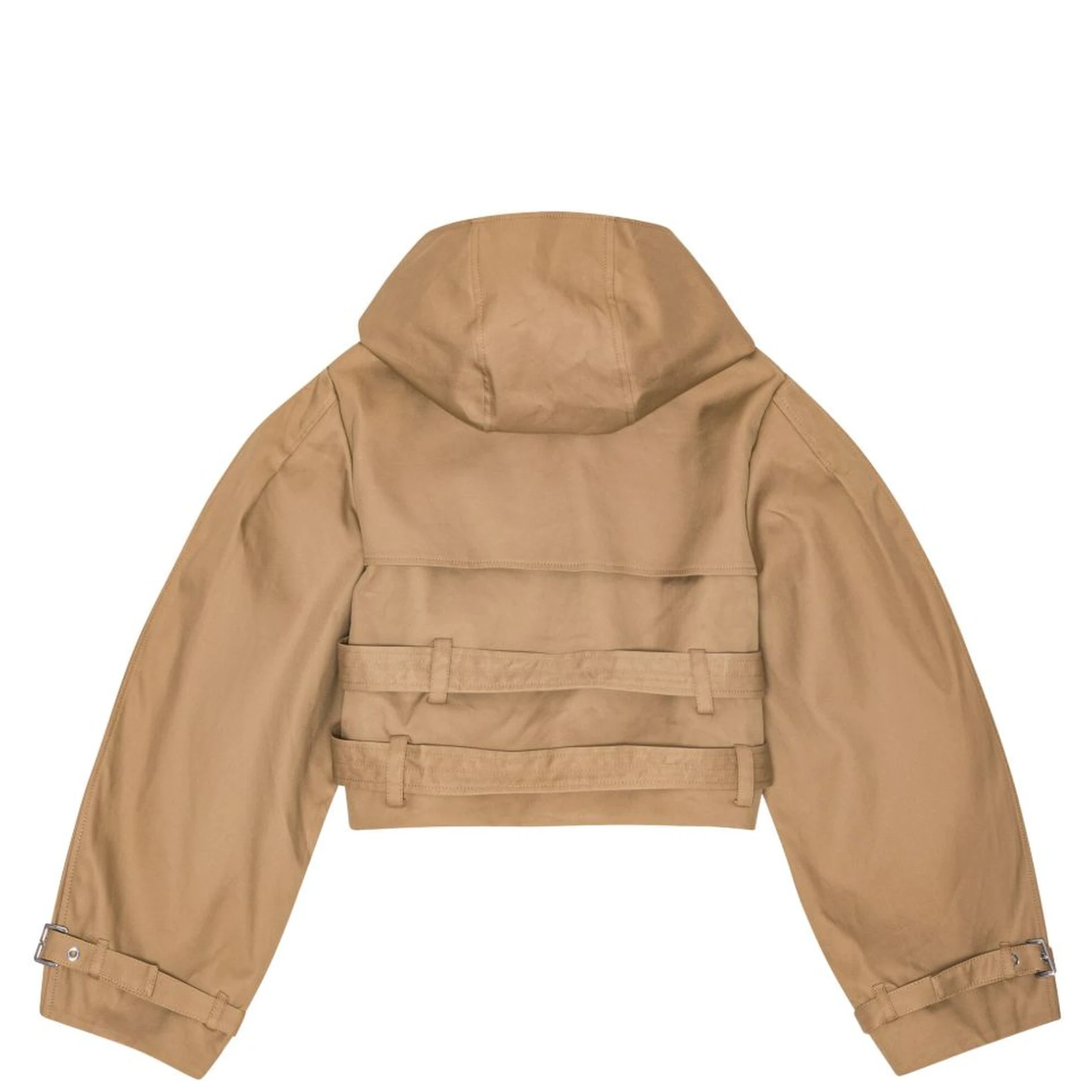 GANNI Coats Beige