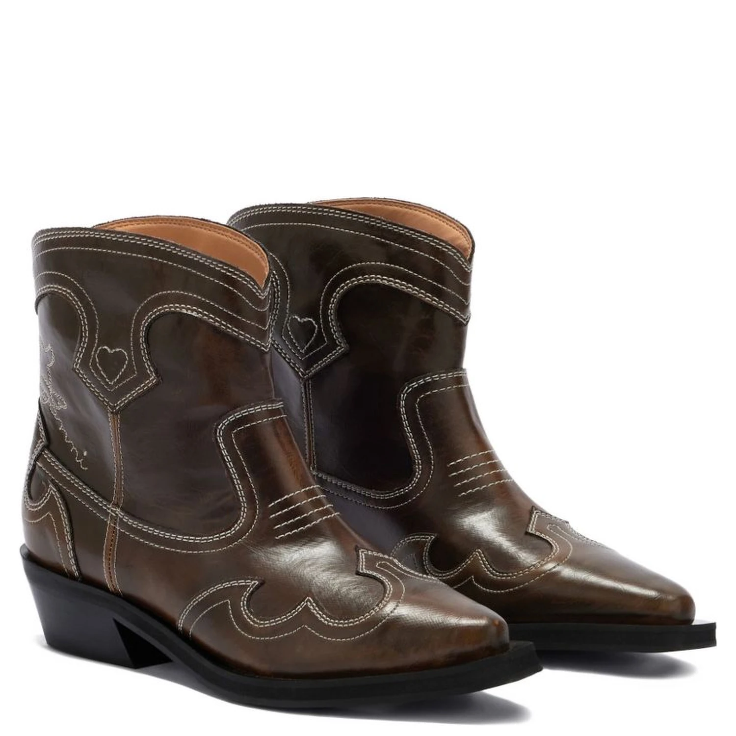 GANNI Boots Green