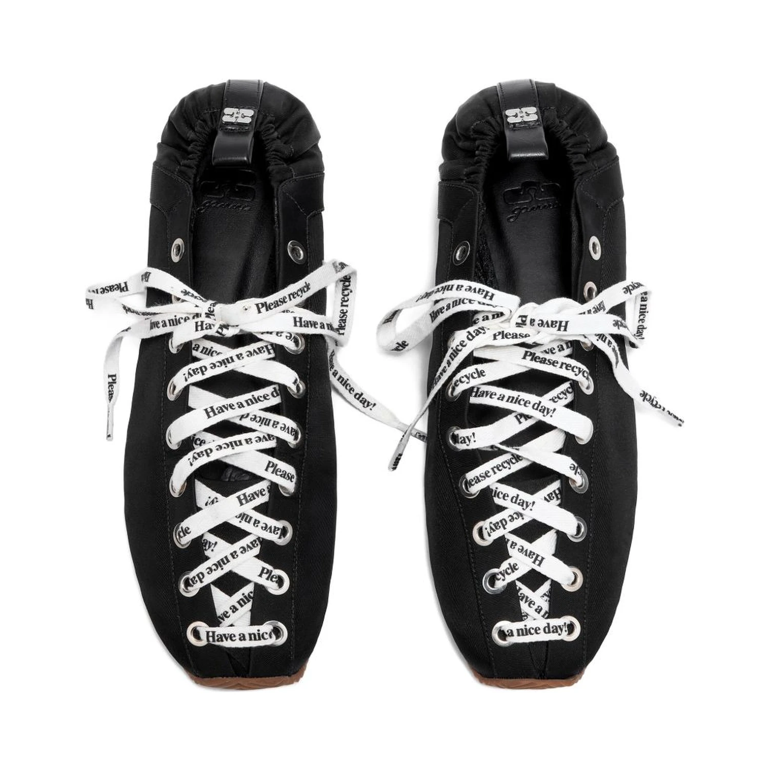 GANNI Flat shoes Black