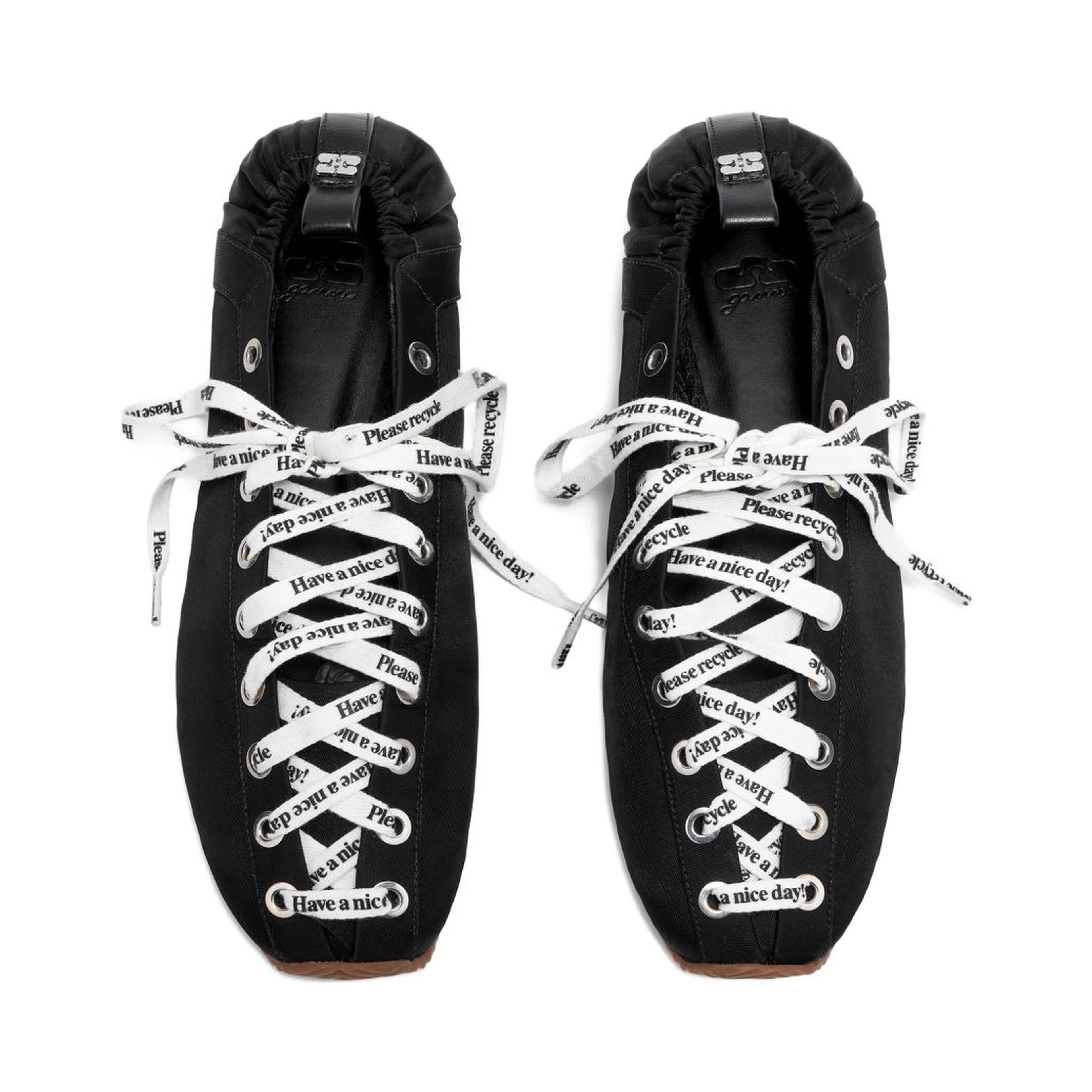 GANNI Flat shoes Black