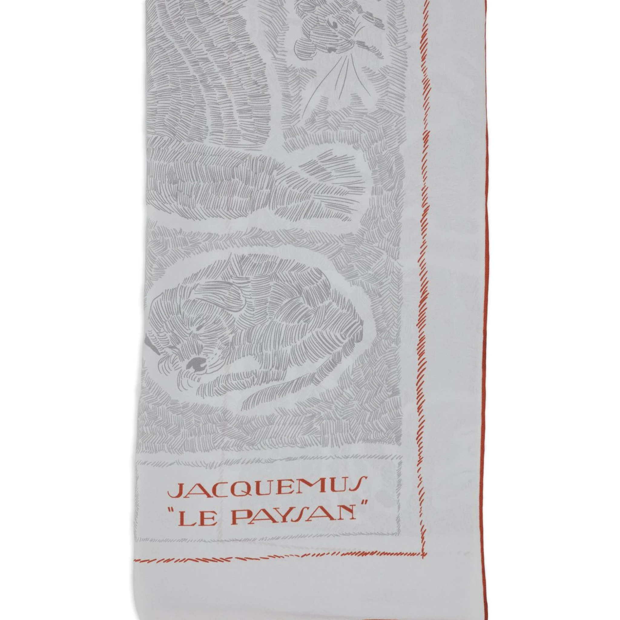 أوشحة جاكيموس بيضاء