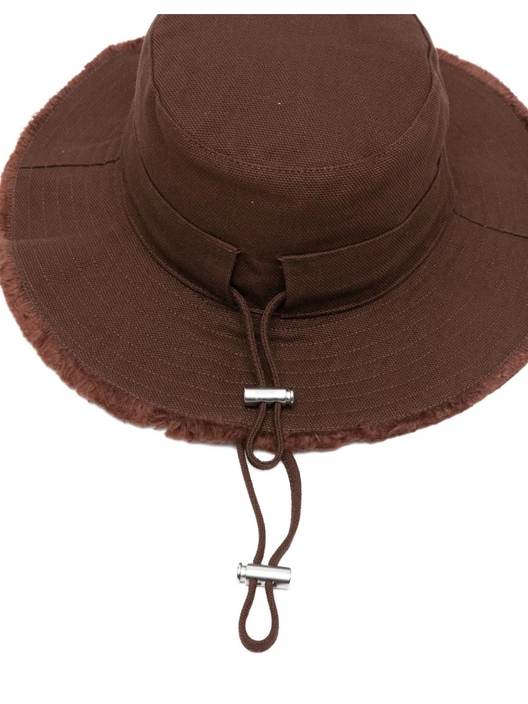 JACQUEMUS Hats Brown alternative