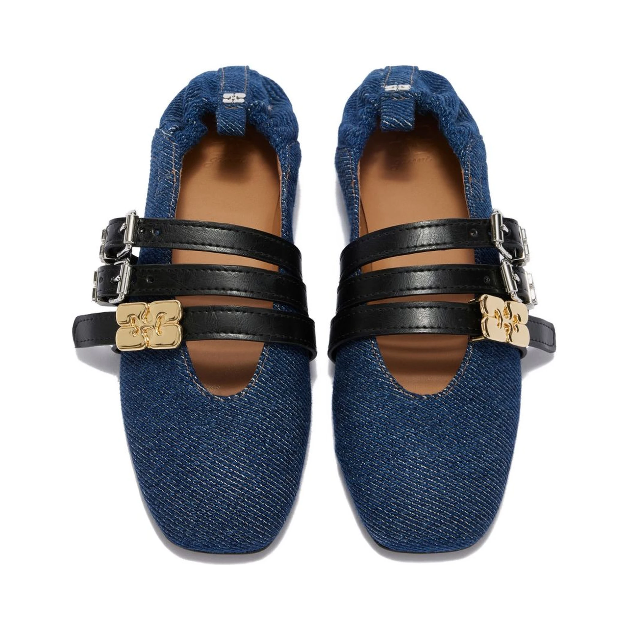 GANNI Flat shoes Blue